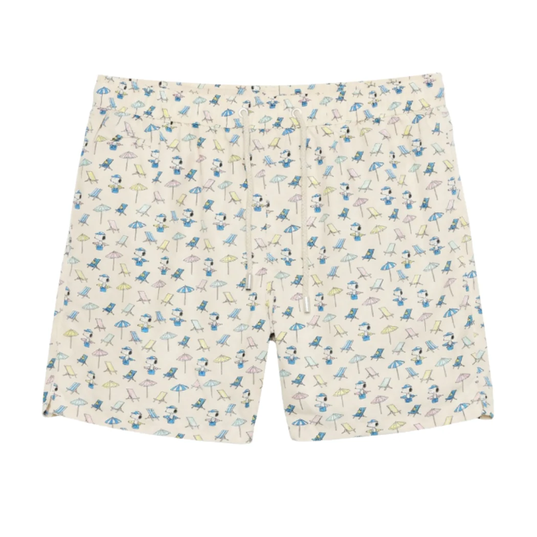 BAÑADOR SAINT BARTH SNOOPY PADEL HOMBRE