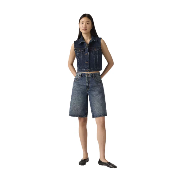 BERMUDA LEVIS® BAGGY DAD JORT MUJER - Image 2