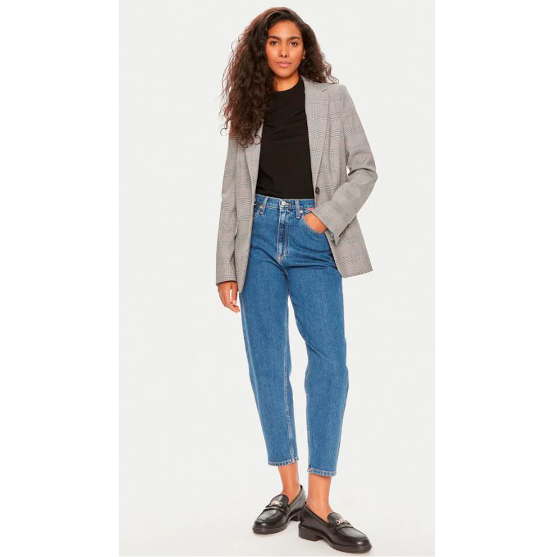 BLAZER TOMMY HILFIGER POW CHECK MUJER - Image 2