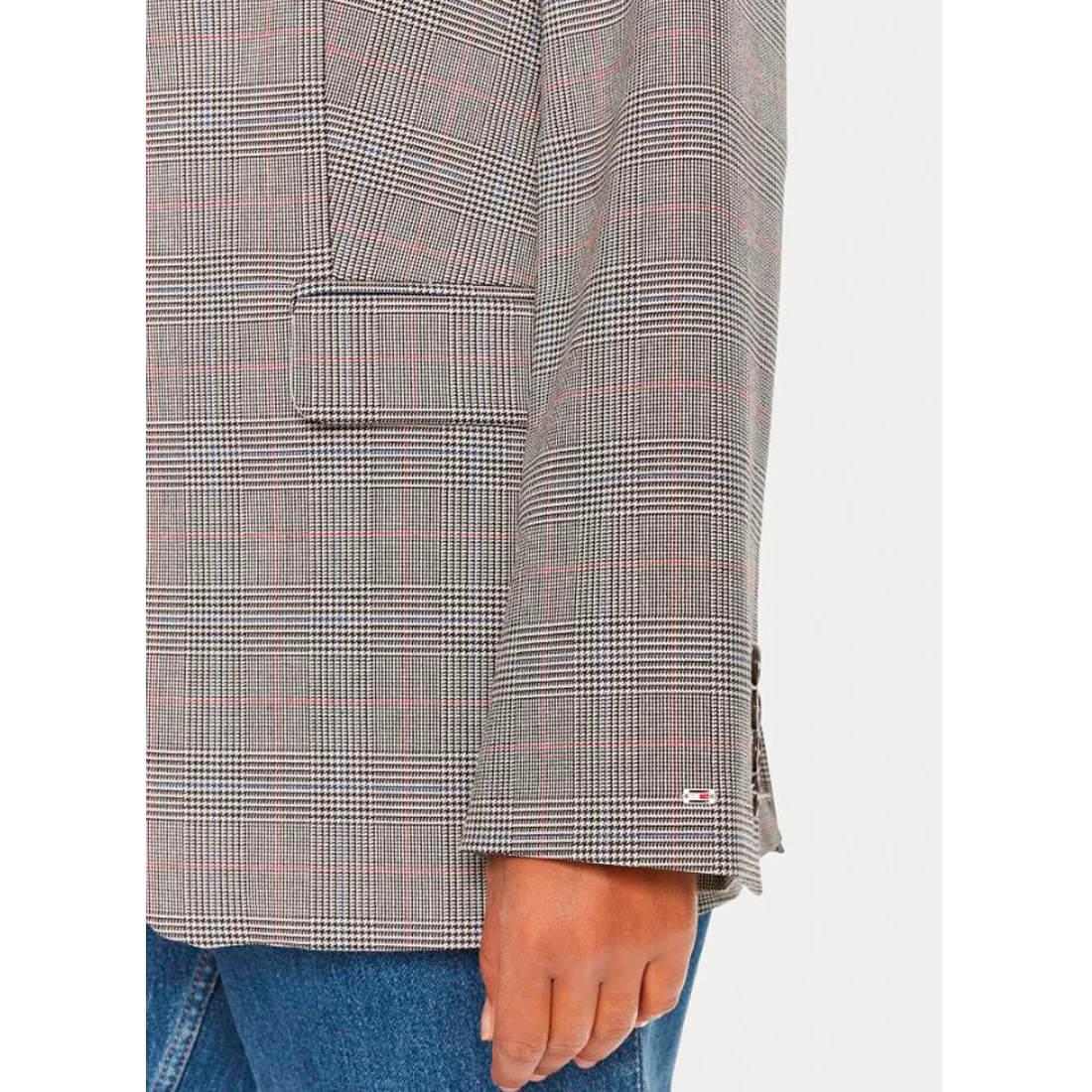 BLAZER TOMMY HILFIGER POW CHECK MUJER - Image 4