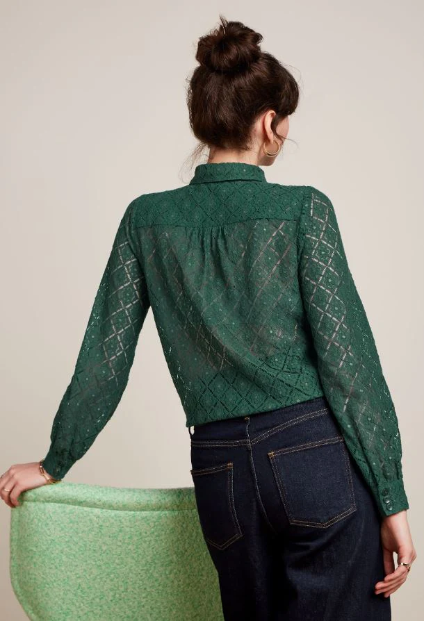 BLUSA KING LOUIE MAISIE ARTISTE LACE MUJER - Image 2