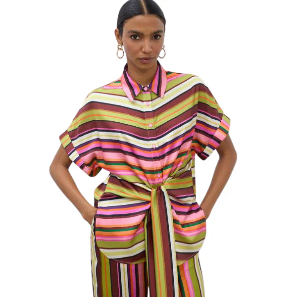 BLUSA LOLA CASADEMUNT CINTURON MUJER