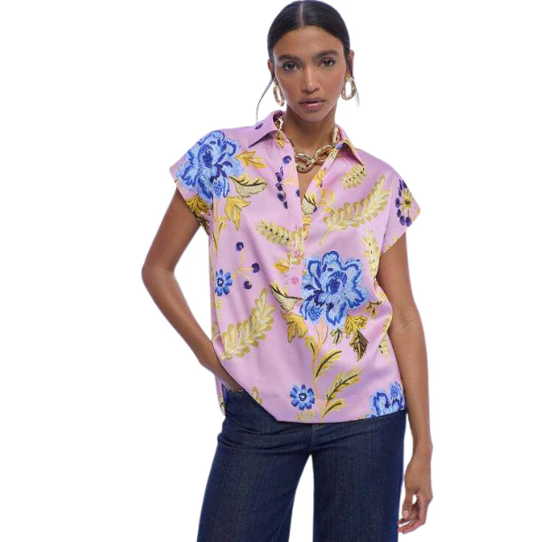 BLUSA LOLA CASADEMUNT FLORAL MUJER