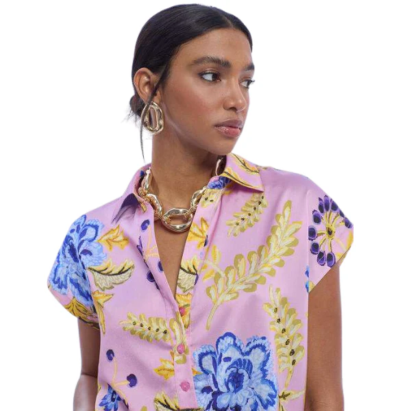 BLUSA LOLA CASADEMUNT FLORAL MUJER - Image 3