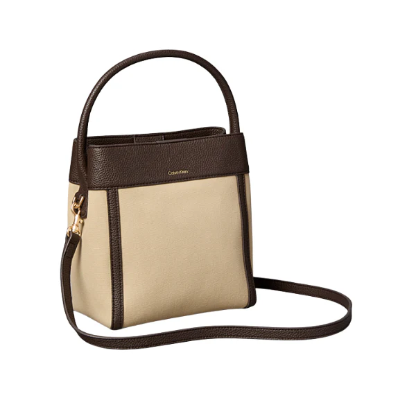 BOLSO CALVIN KLEIN CANVAS BUCKET MUJER