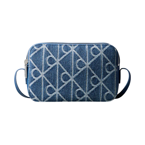 BOLSO CALVIN KLEIN EMBLEM AOP DENIM MUJER