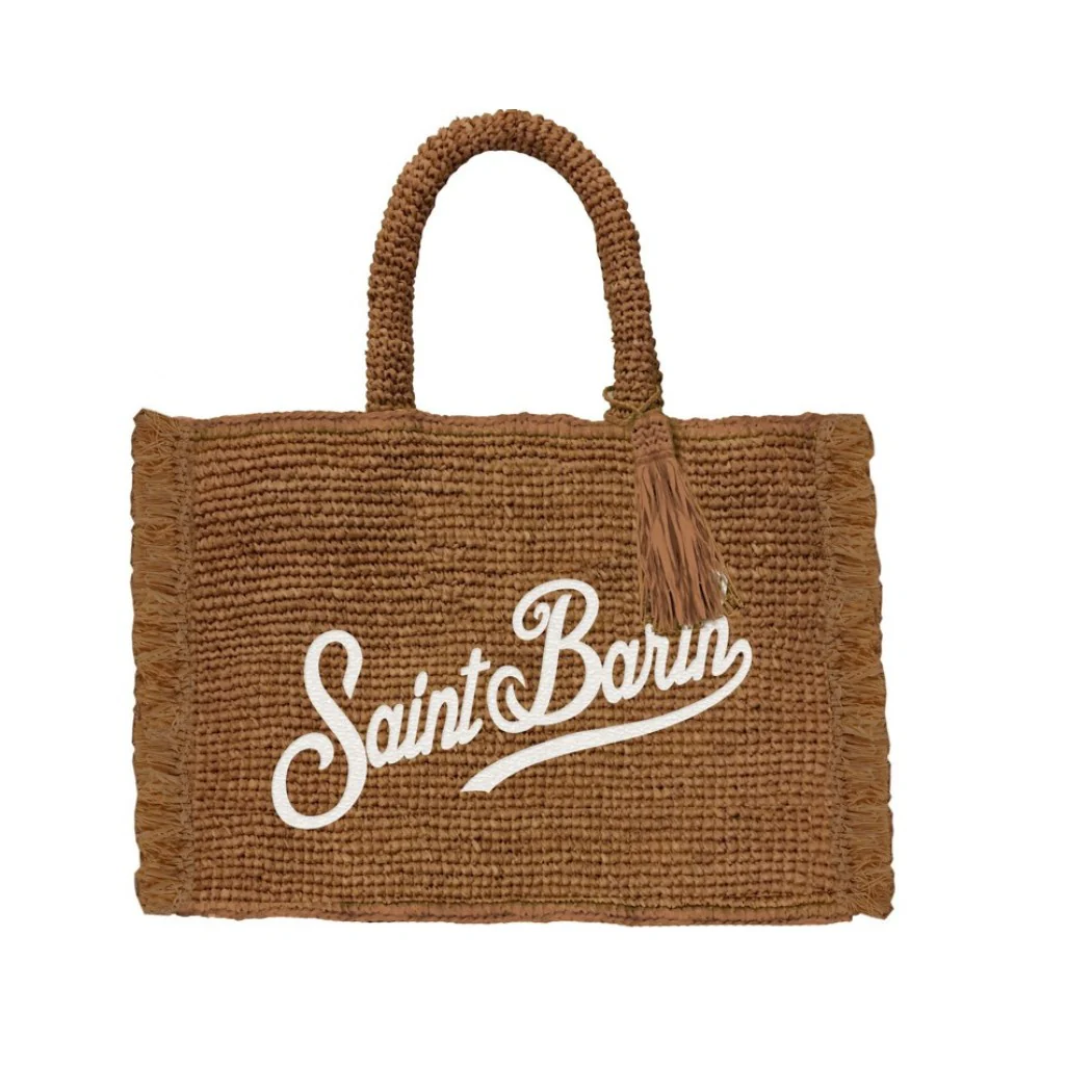 BOLSO SAINT BARTH COLETTE RAFFIA FRINGES MUJER