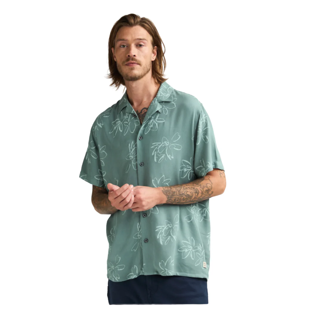 CAMISA PETROL INDUSTRIES SLEEVE AOP HOMBRE - Image 2