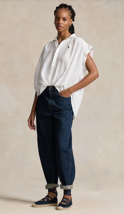 CAMISA POLO RALPH LAUREN BUTTON MUJER - Image 3
