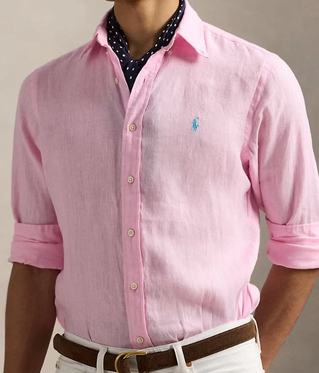 CAMISA POLO RALPH LAUREN LINEN V1 HOMBRE - Image 4