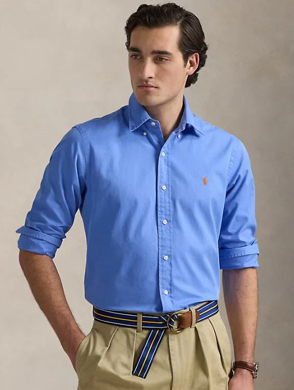 CAMISA POLO RALPH LAUREN TWILL HOMBRE
