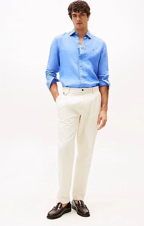 CAMISA TOMMY HILFIGER PIGMENT DYED HOMBRE