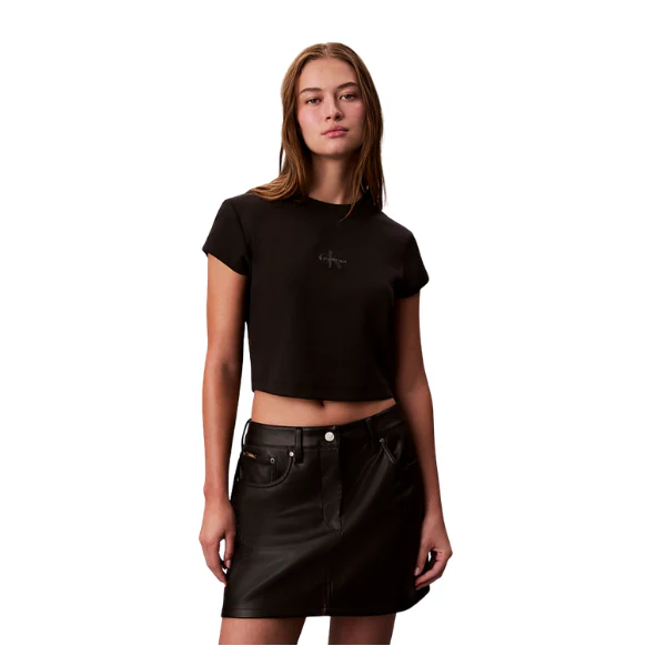 CAMISETA CALVIN KLEIN BABY RIB MUJER