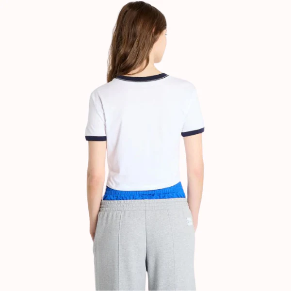 CAMISETA CALVIN KLEIN DRAPEY CROP MUJER - Image 2