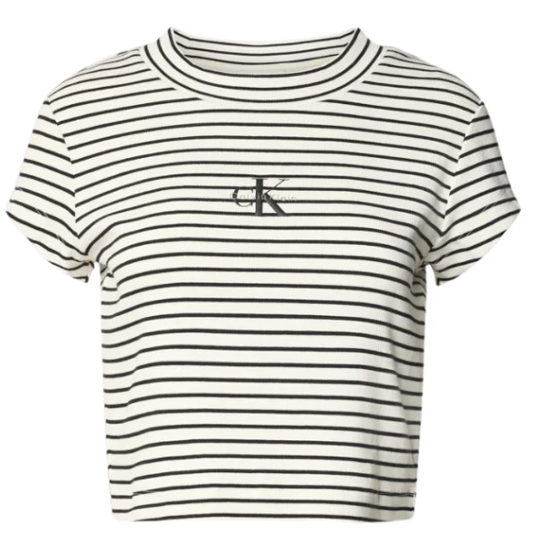 CAMISETA CALVIN KLEIN STRIPED MUJER - Image 4