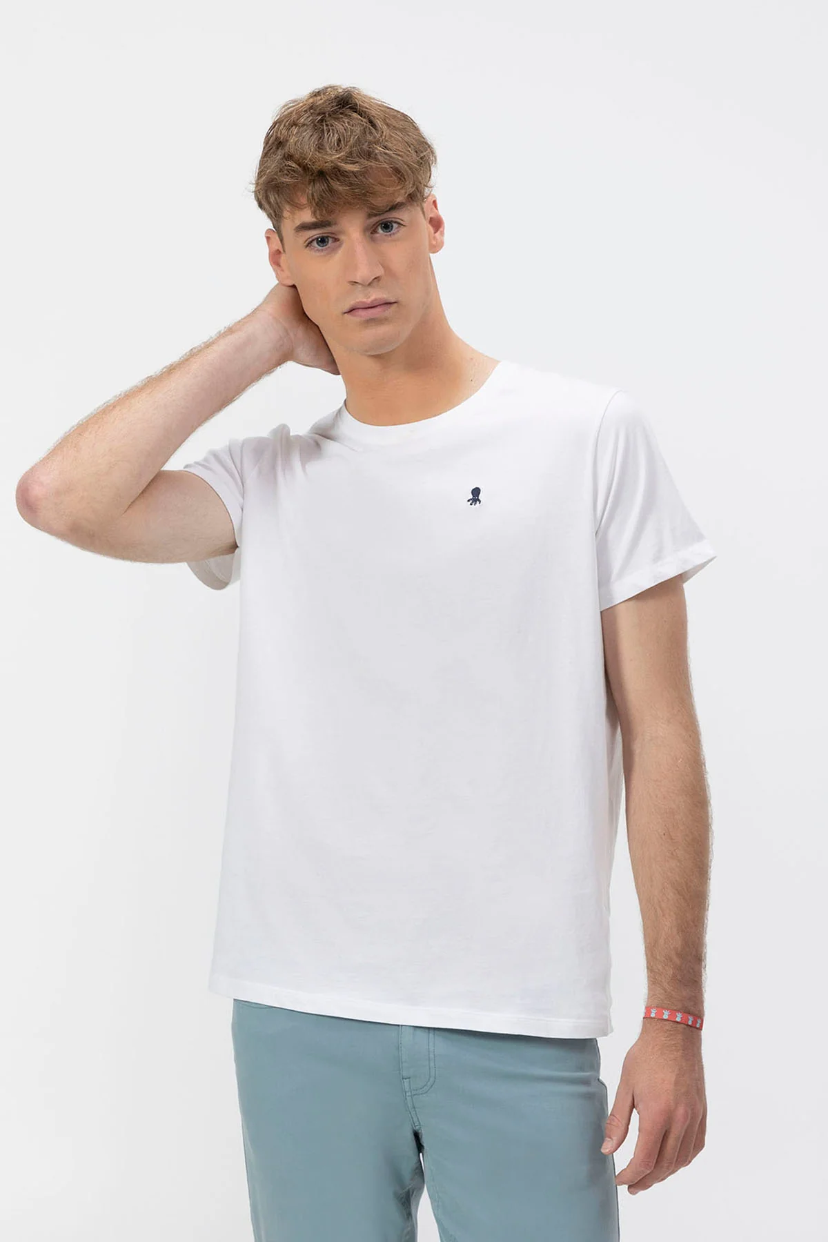 CAMISETA ELPULPO BORDADO A CONTRASTE HOMBRE