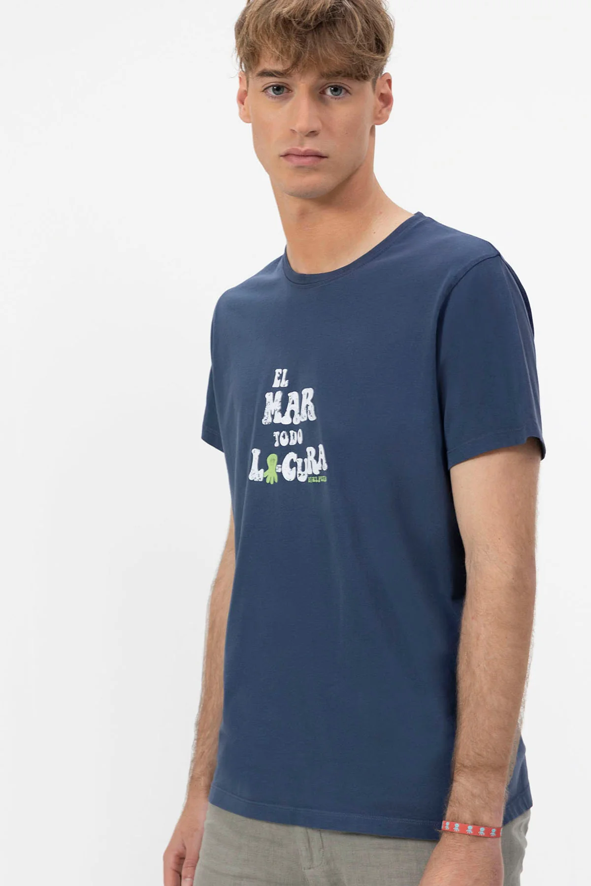 CAMISETA ELPULPO EL MAR TODO LO-CURA HOMBRE