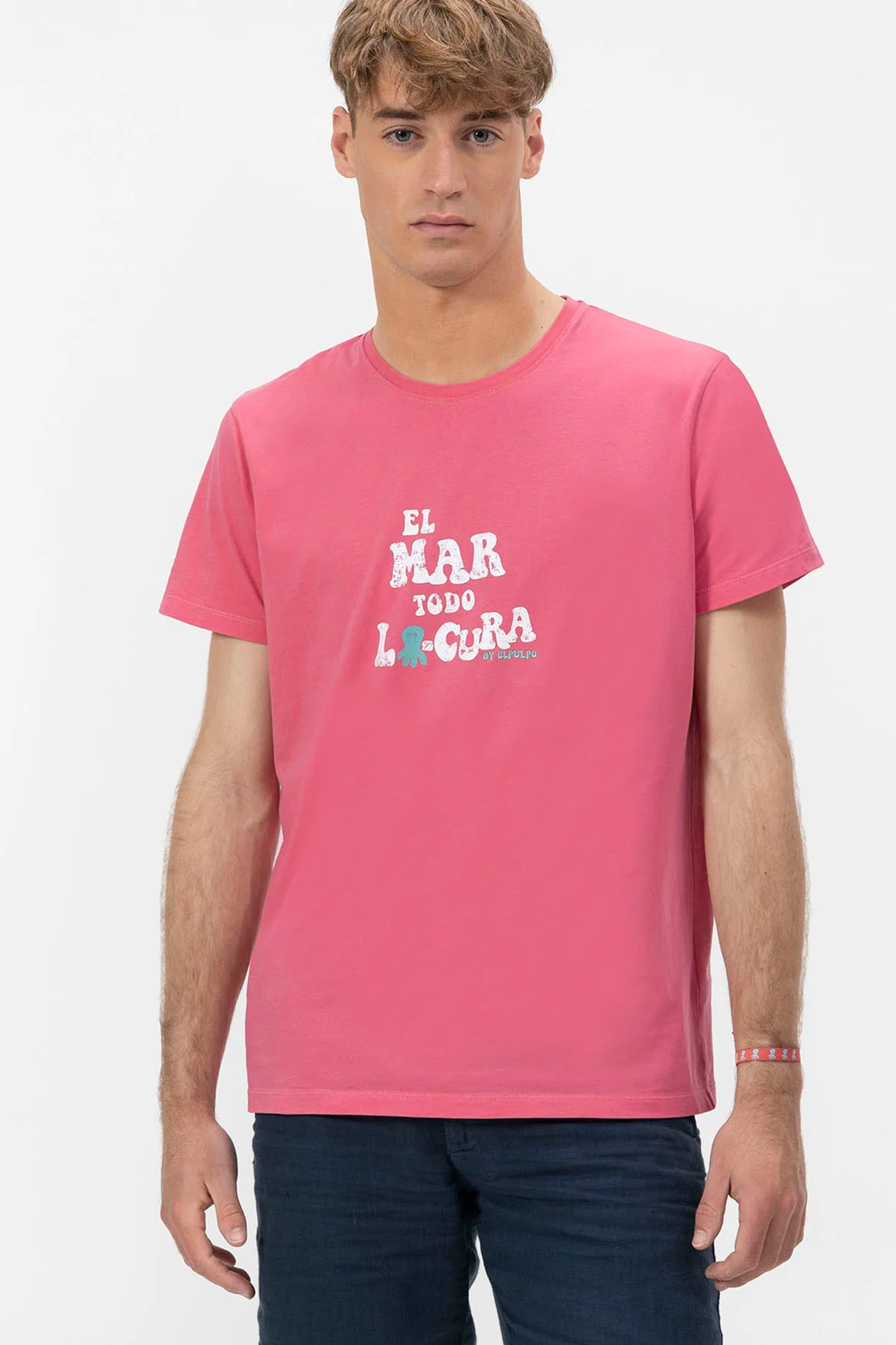 CAMISETA ELPULPO EL MAR TODO LO-CURA HOMBRE