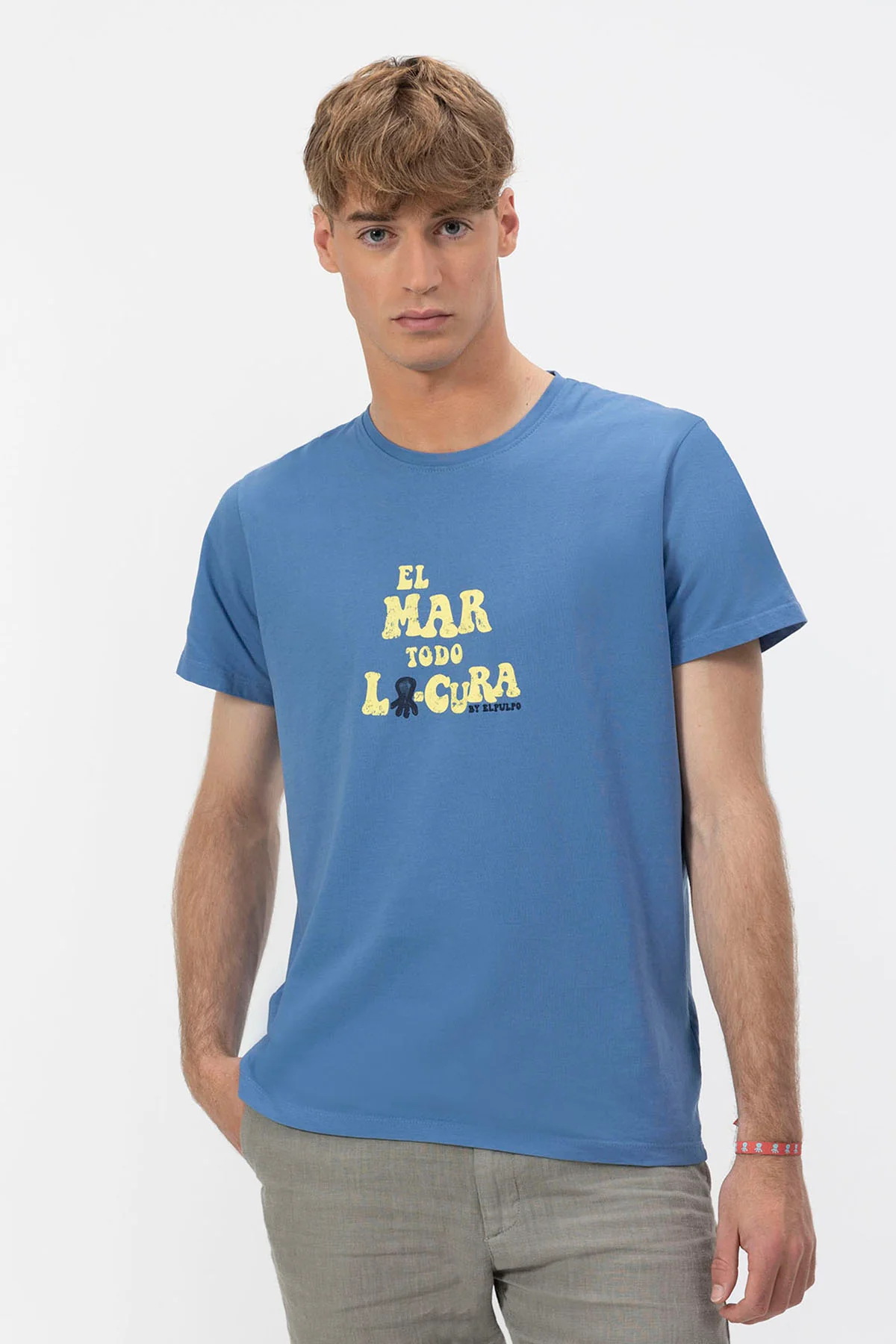 CAMISETA ELPULPO EL MAR TODO LO-CURA HOMBRE