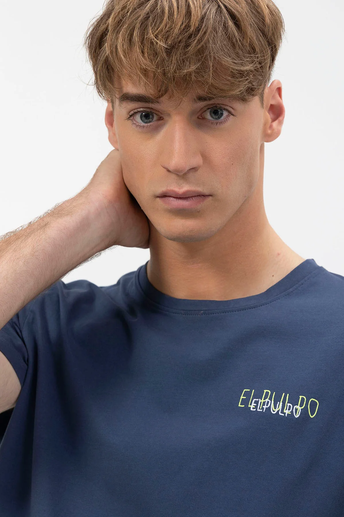 CAMISETA ELPULPO TRIPLE LOGO DIBUJADO HOMBRE - Image 2