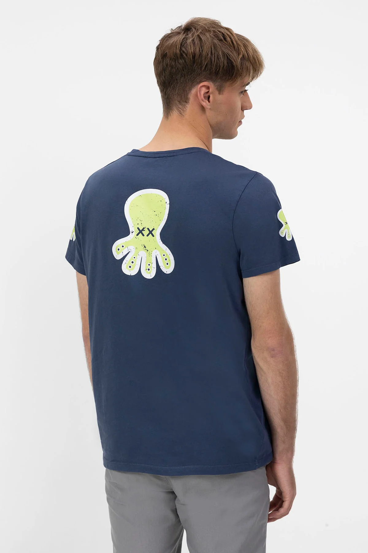 CAMISETA ELPULPO TRIPLE LOGO DIBUJADO HOMBRE - Image 4
