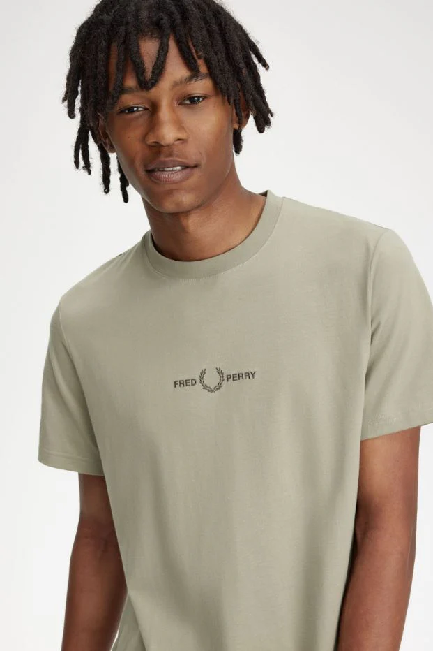 CAMISETA FRED PERRY EMBROIDERED HOMBRE - Image 2