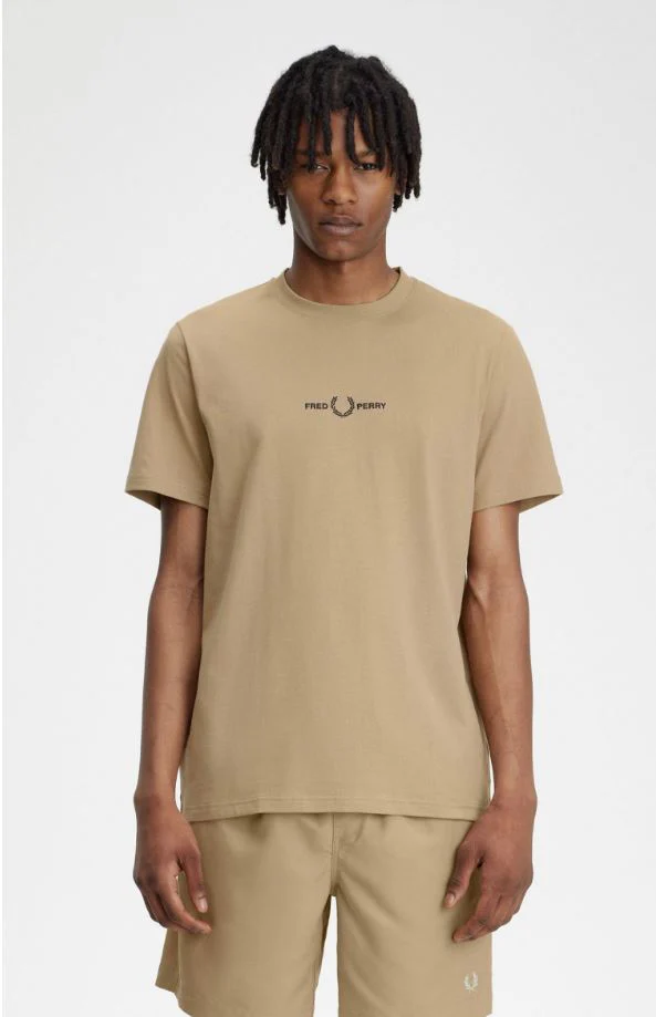 CAMISETA FRED PERRY EMBROIDERED HOMBRE