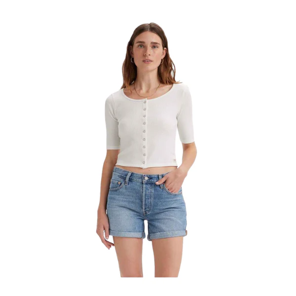 CAMISETA LEVI'S® DRY GOODS WAFFLE MUJER - Image 2