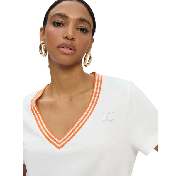 CAMISETA LOLA CASADEMUNT PICO BANDA MUJER - Image 2