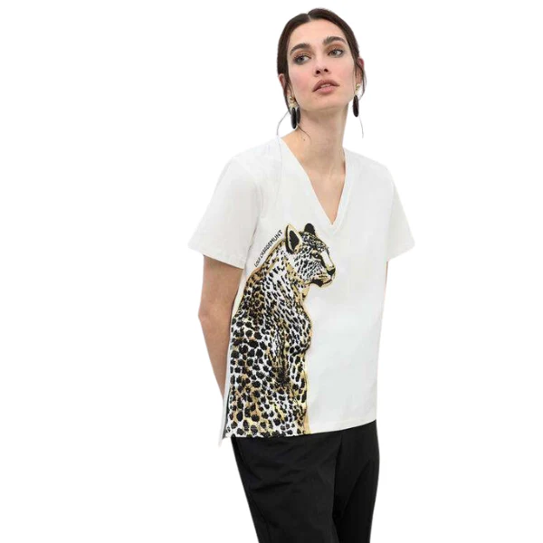 CAMISETA LOLA CASADEMUNT PICO PIEDRA MUJER - Image 2