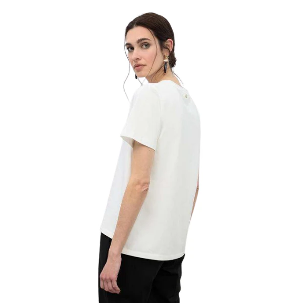 CAMISETA LOLA CASADEMUNT PICO PIEDRA MUJER - Image 3