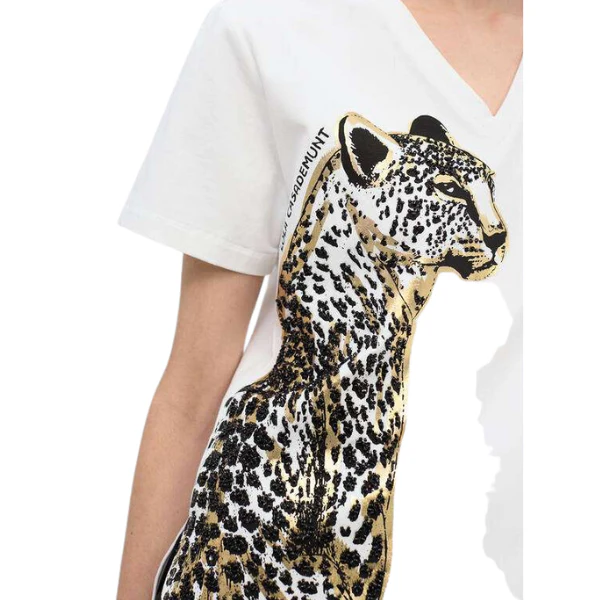 CAMISETA LOLA CASADEMUNT PICO PIEDRA MUJER - Image 5