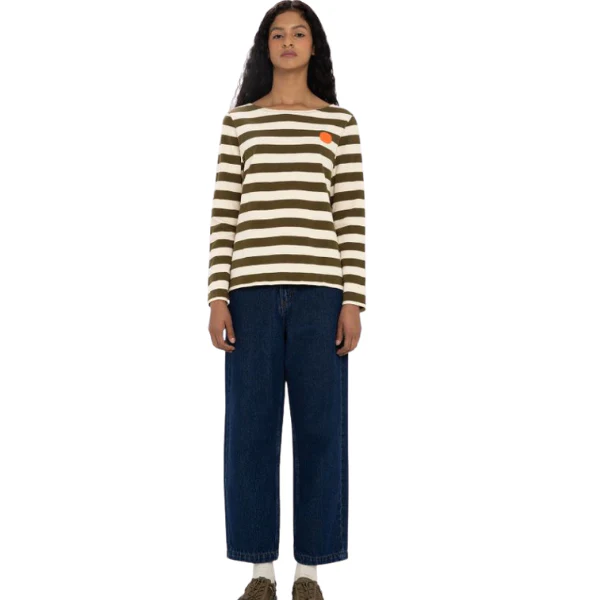 CAMISETA LOREAK MENDIAN STRIPED MUJER - Image 2