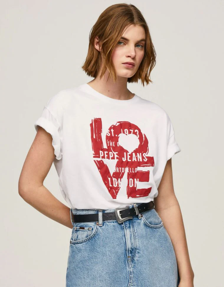 CAMISETA NICOLETTA PEPE JEANS MUJER