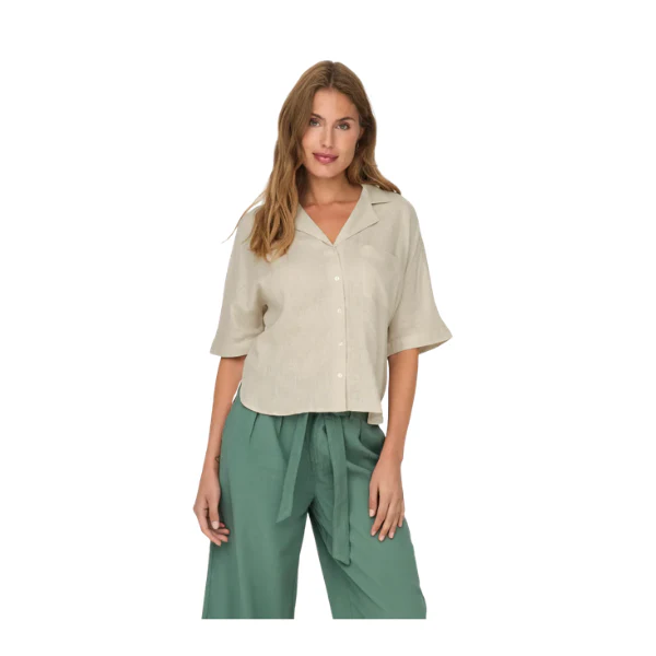 CAMISETA ONLY ONLBRUXELLES LINEN MUJER - Image 2