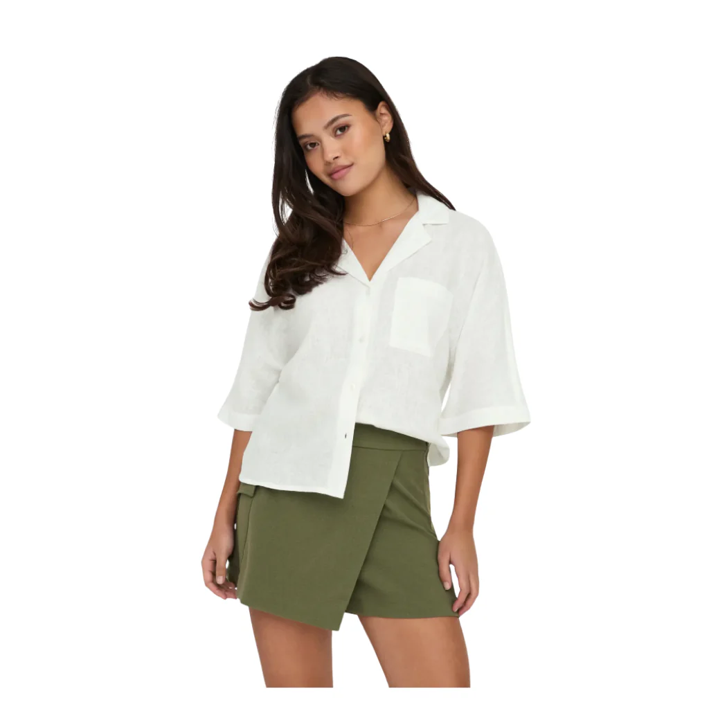 CAMISETA ONLY ONLBRUXELLES LINEN MUJER - Image 2