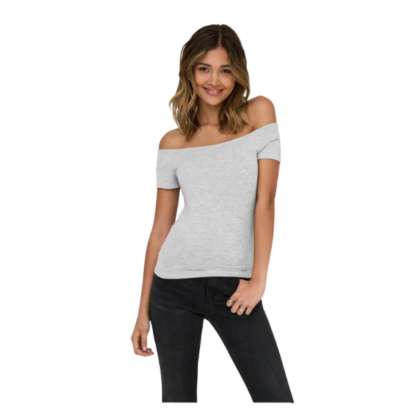 CAMISETA ONLY ONLLUCA S/S BOATNECK MUJER - Image 2