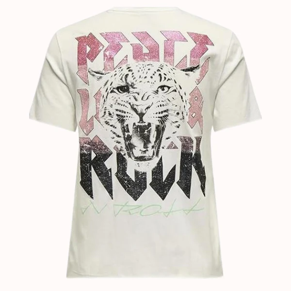 CAMISETA ONLY ONLLUCY LIFE MUJER - Image 2