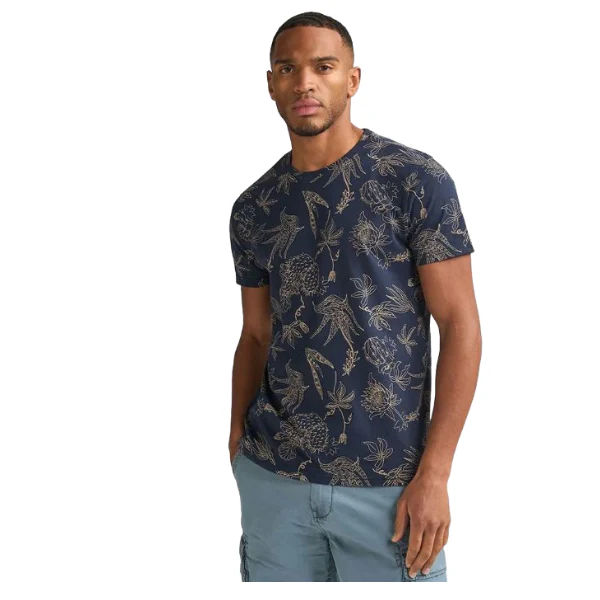 CAMISETA PETROL INDUSTRIES AOP HOMBRE
