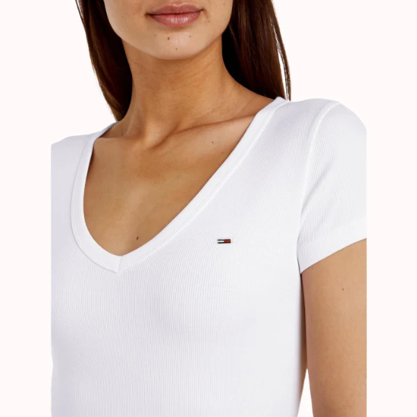 CAMISETA TOMMY HIFIGER SLIM ESSENTIAL MUJER - Image 3