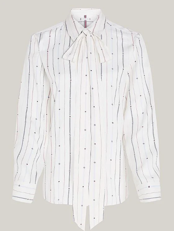 CAMISETA TOMMY HILFIGER FOULARD STP MUJER - Image 4