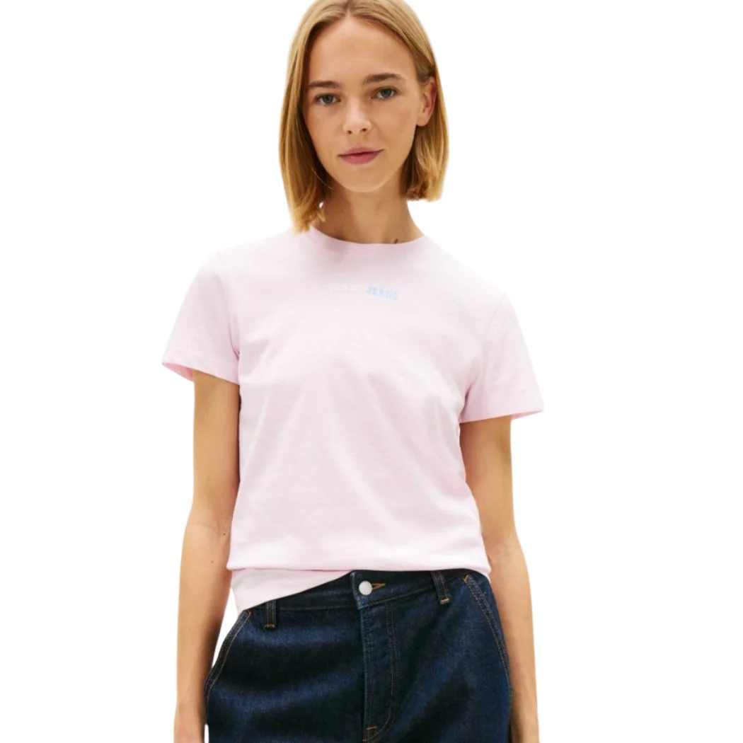 CAMISETA TOMMY JEANS REG LOGO MUJER