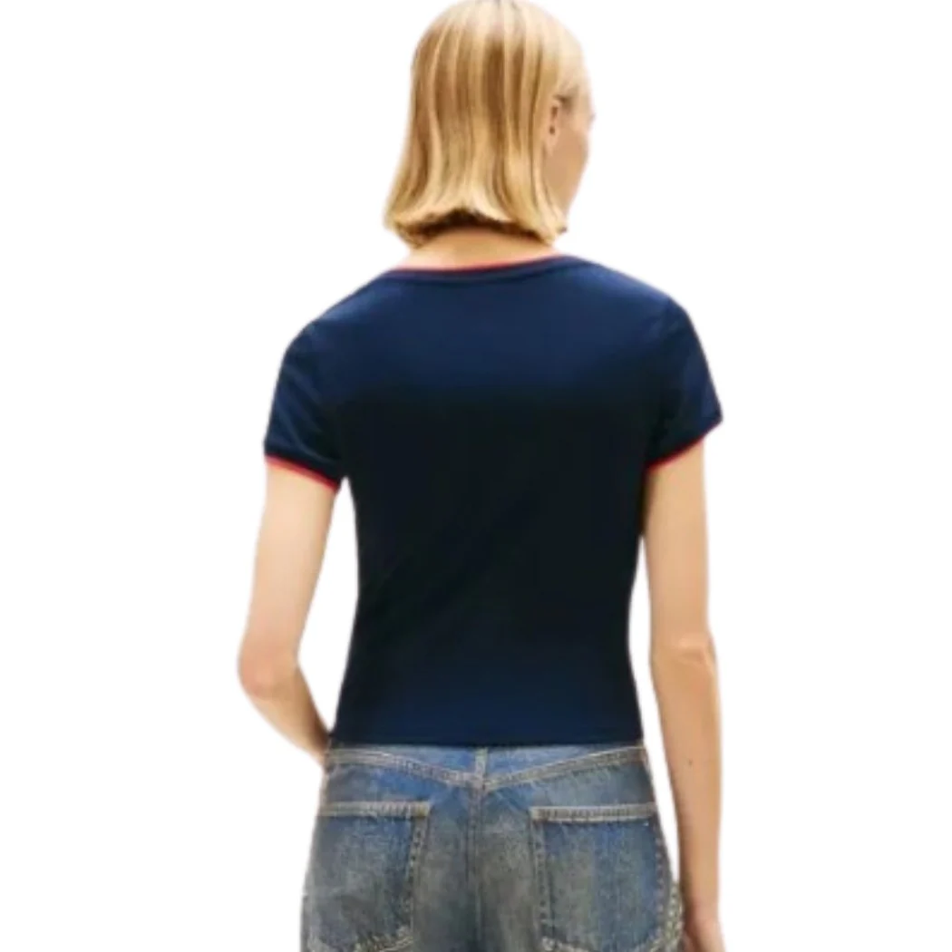 CAMISETA TOMMY JEANS SLIM BADGE MUJER - Image 2
