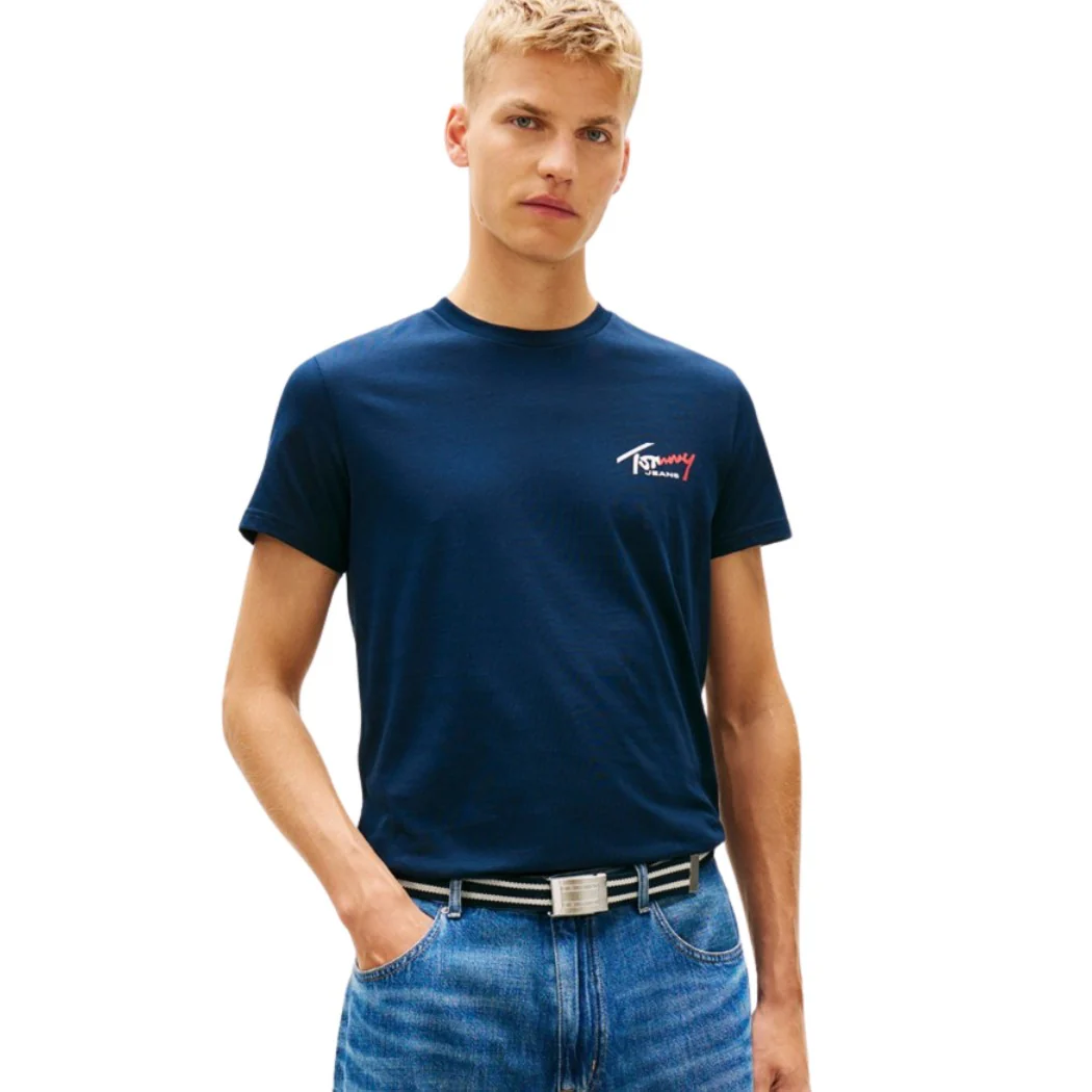 CAMISETA TOMMY JEANS SLIM CHEST HOMBRE