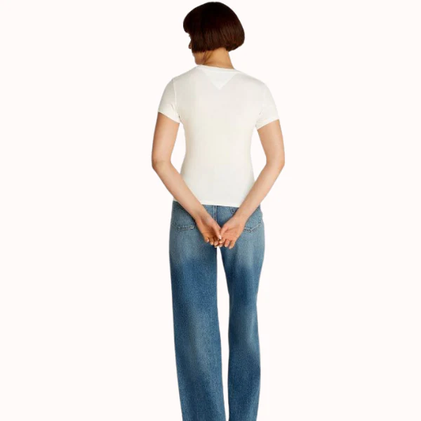 CAMISETA TOMMY JEANS SLIM TONAL MUJER - Image 2