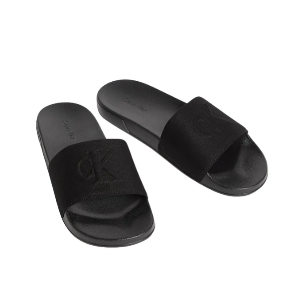 CHANCLA CALVIN KLEIN  SLIDE MONOGRAM MUJER - Image 2