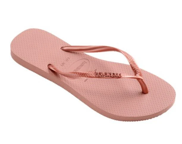 CHANCLA HAVAIANAS SLIM LOGO METALLIC MUJER - Image 2
