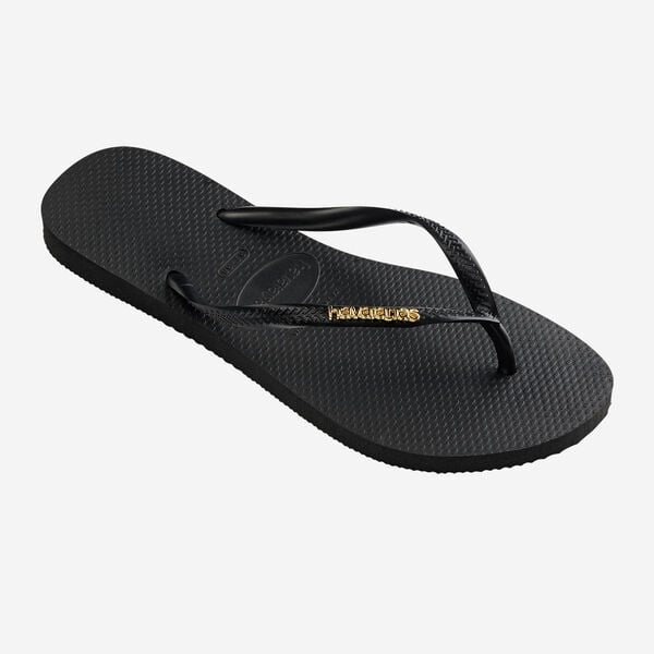 CHANCLA SLIM LOGO METALLIC HAVAIANAS MUJER