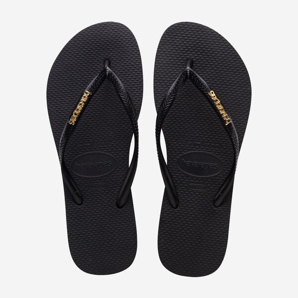 CHANCLA SLIM LOGO METALLIC HAVAIANAS MUJER - Image 2