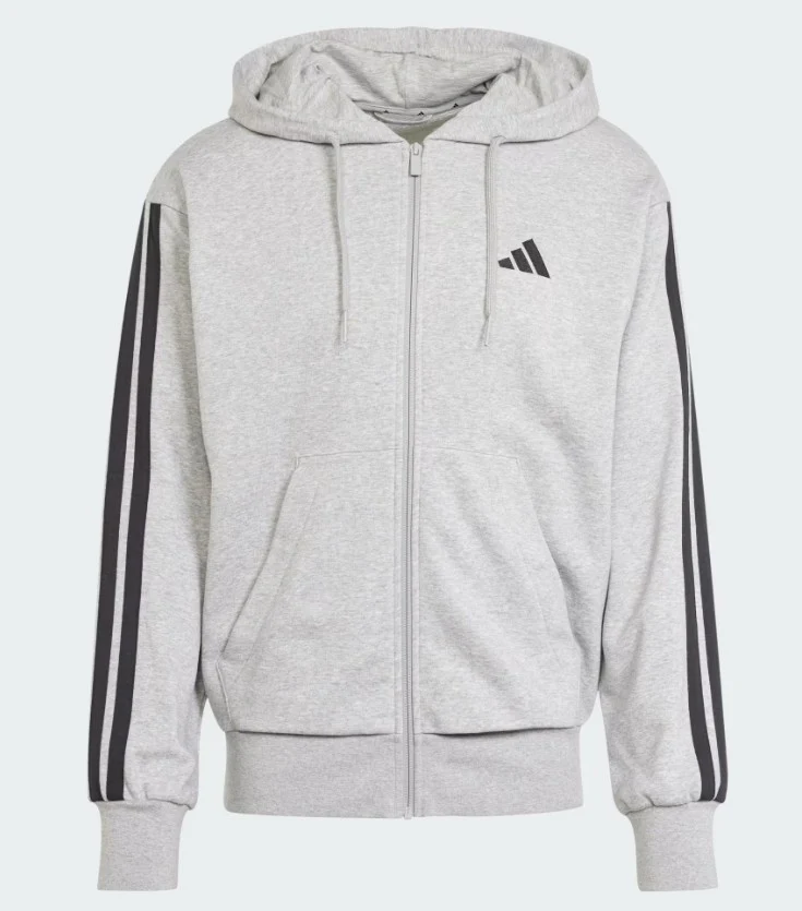CHAQUETA ADIDAS 3S FT FZ HD HOMBRE - Image 3